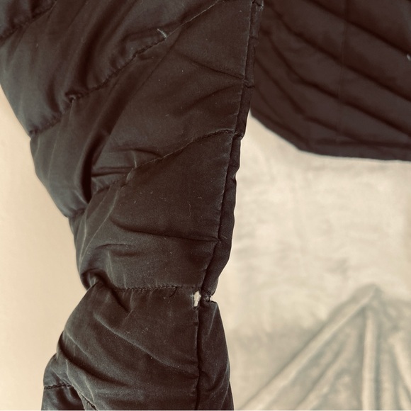 The North Face Women's Goose Down 550 Puffer Parka Coat Black Size S Hood *READ - Picture 11 of 14
